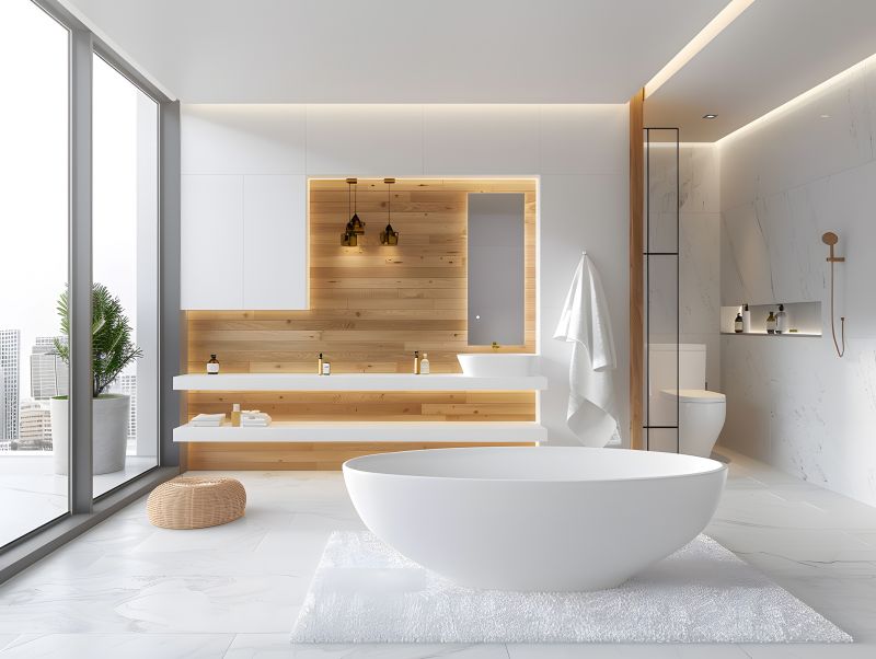Space-Saving Bathtub Design
